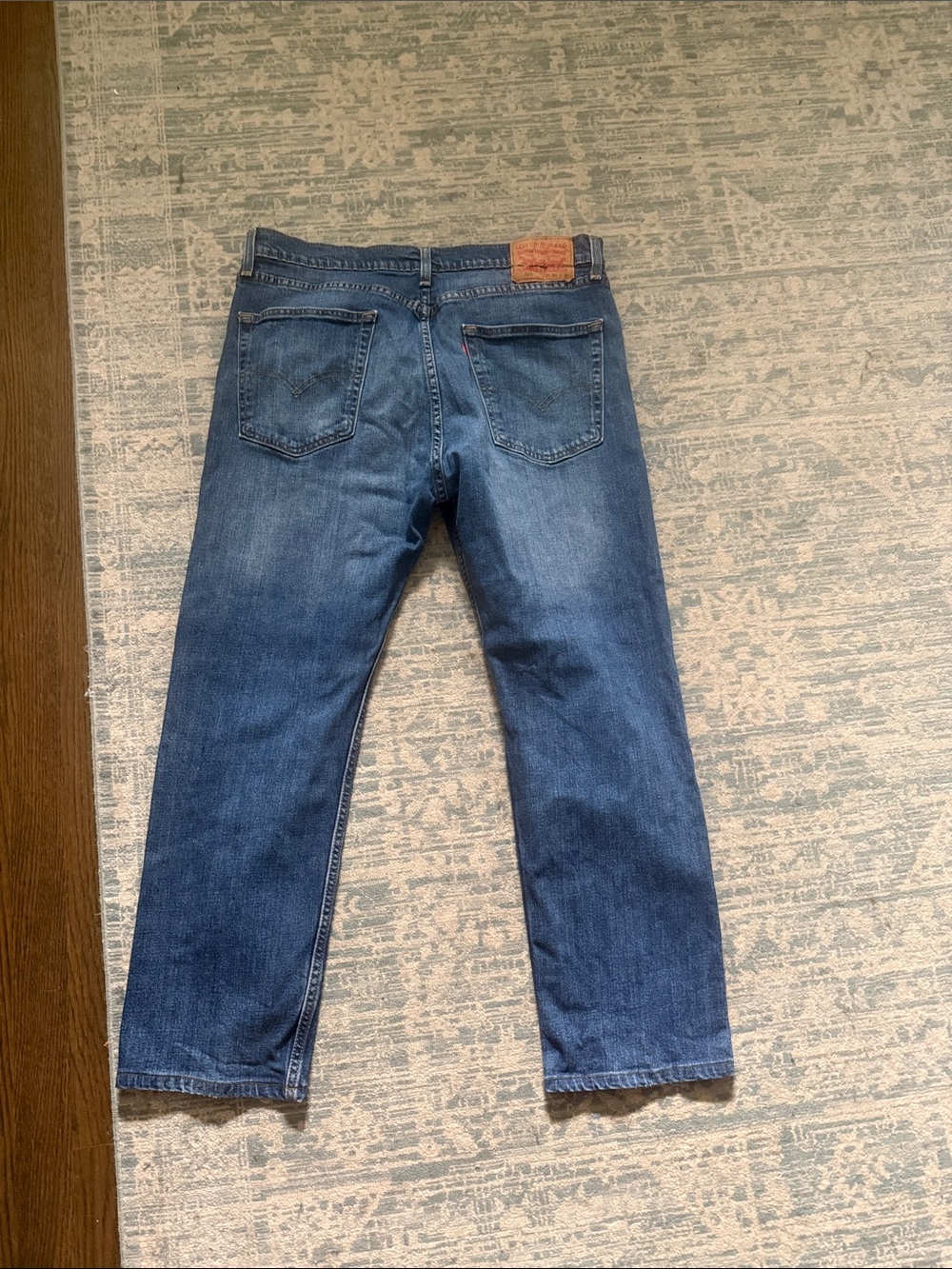 Levi's Classic Indigo Straight Jeans